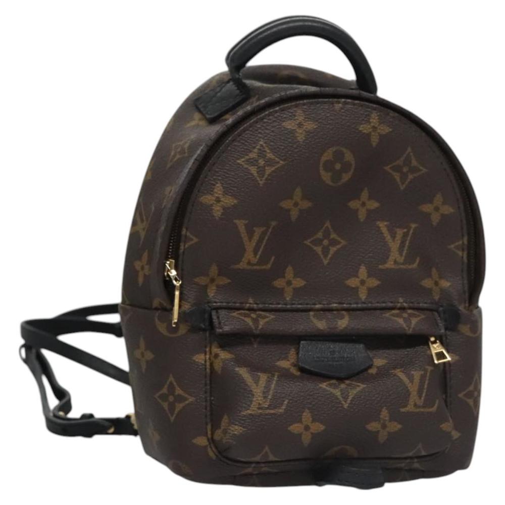 LOUIS VUITTON Monogram Palm Springs MINI Backpack M41562 LV Auth BD314V